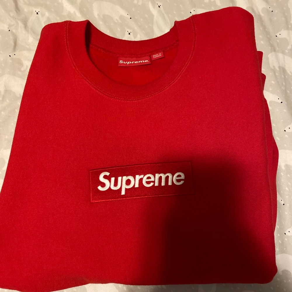 Supreme Box Logo Crewneck FW/15